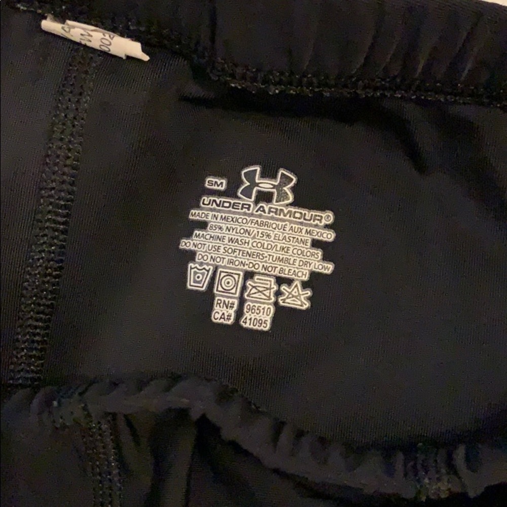 Black Under Armour Spandex Shorts - Picture 4 of 5